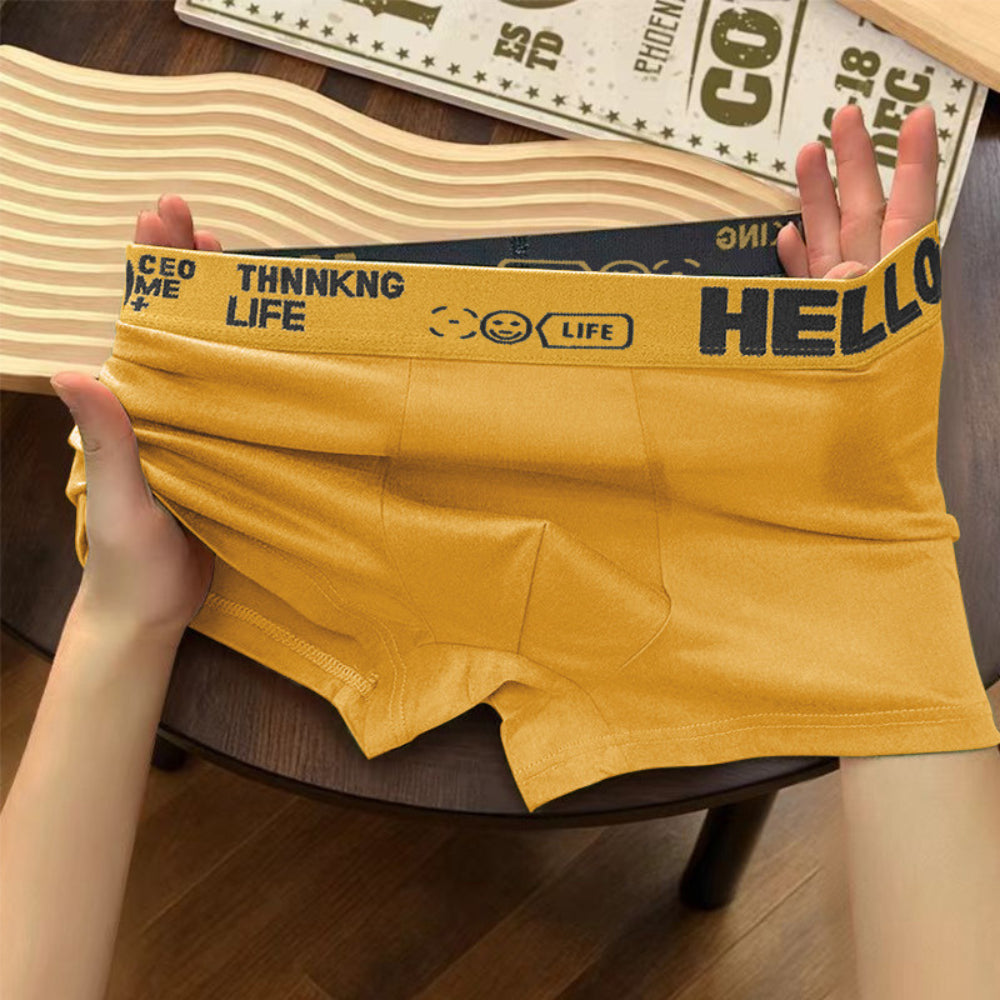 5-Pack Men's Letter Boxer Briefs