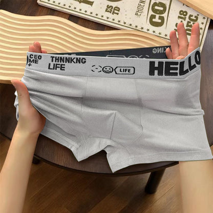 5-Pack Men's Letter Boxer Briefs