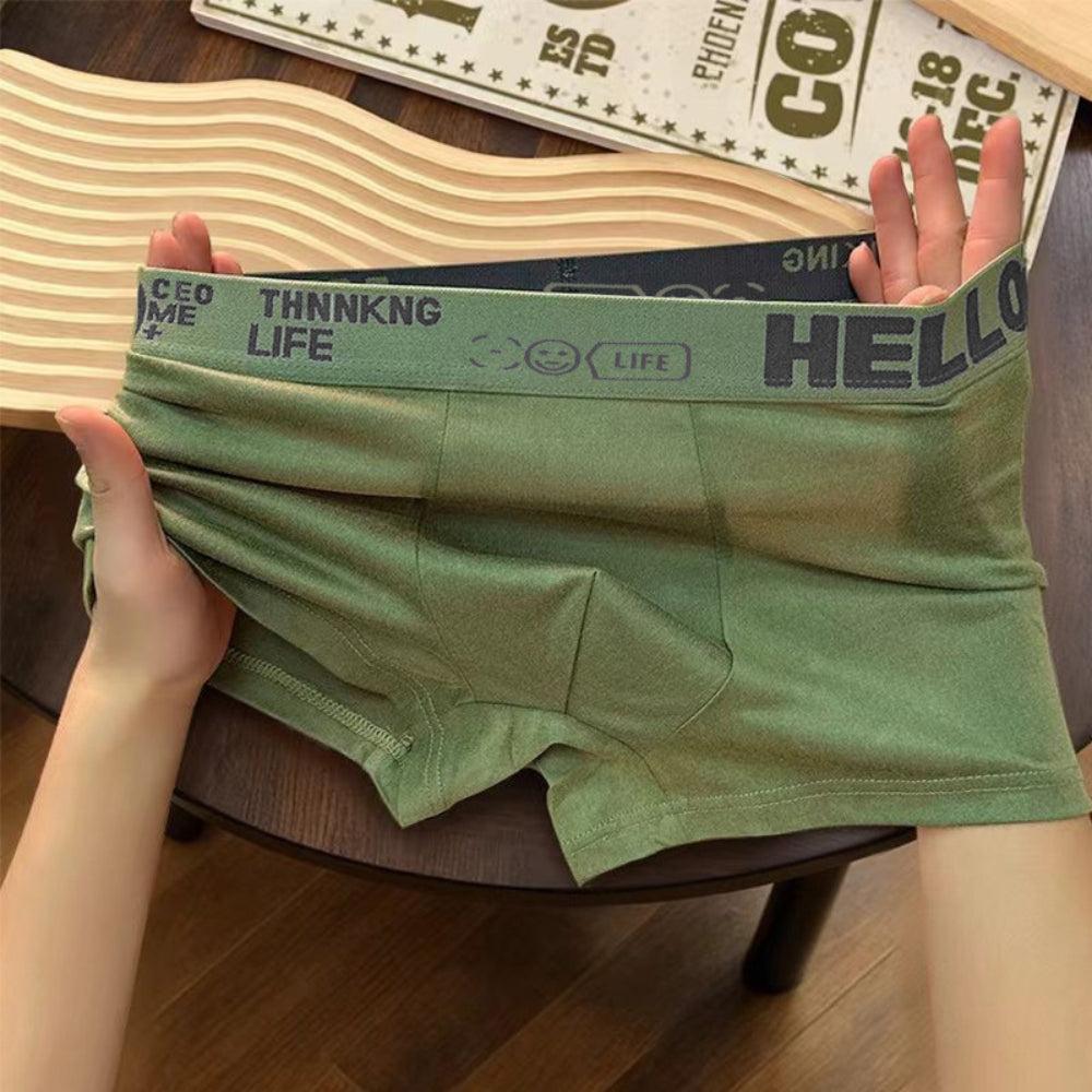 5-Pack Men's Letter Boxer Briefs