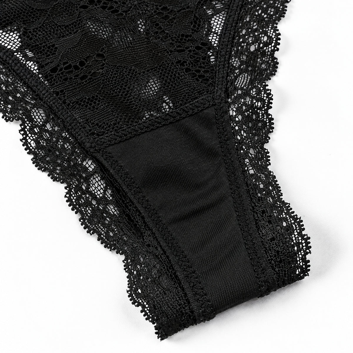7-Pack Soft Lace Floral Thongs ✨