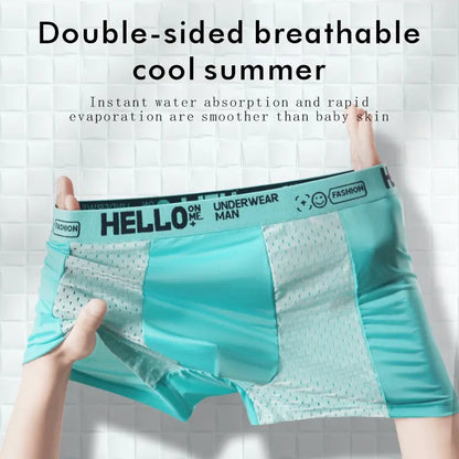 Men’s Breathable Boxer Briefs – Soft Stretch Everyday Underwear