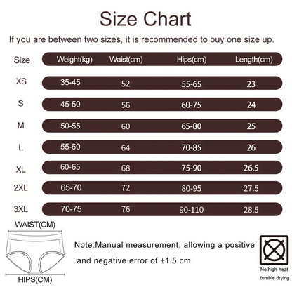 High-Waisted Cotton Tummy Control Panties 4/6/8/10-Pack
