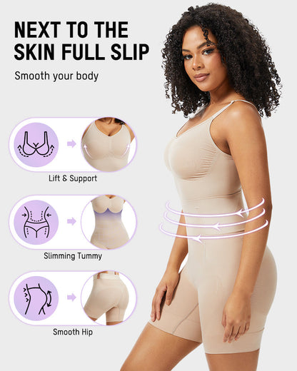 Women's All-in-One Shapewear Bodysuit – Easy-Off Design