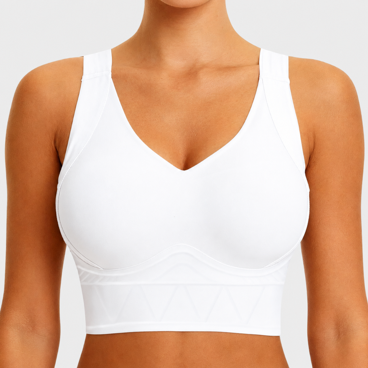 Seamless Plus Size Jelly Support Bra