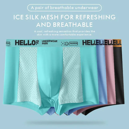 Men’s Breathable Boxer Briefs – Soft Stretch Everyday Underwear