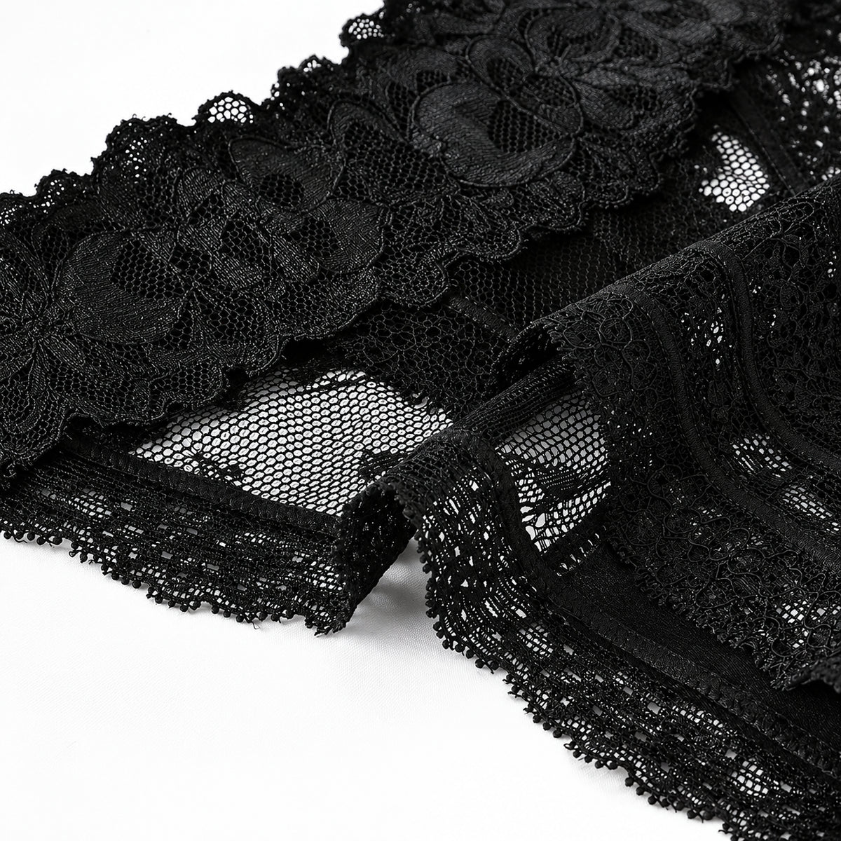 7-Pack Soft Lace Floral Thongs ✨