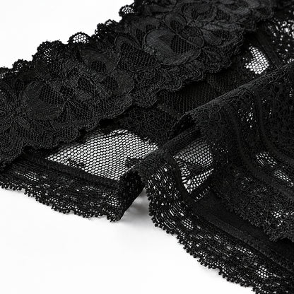 7-Pack Soft Lace Floral Thongs ✨