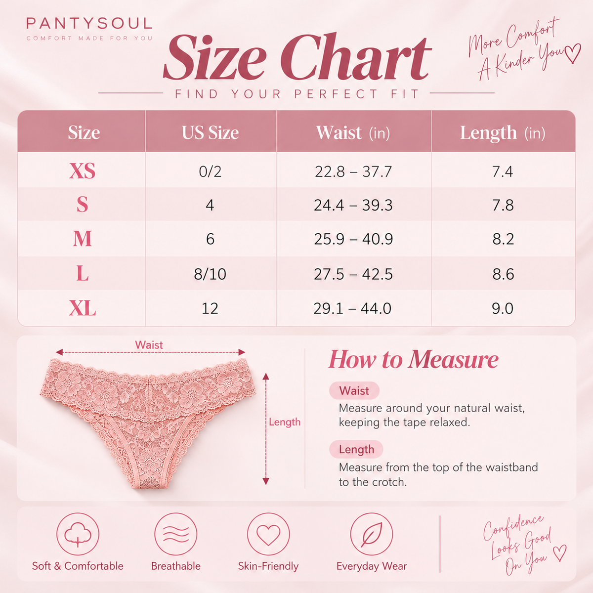 7-Pack Soft Lace Floral Thongs ✨