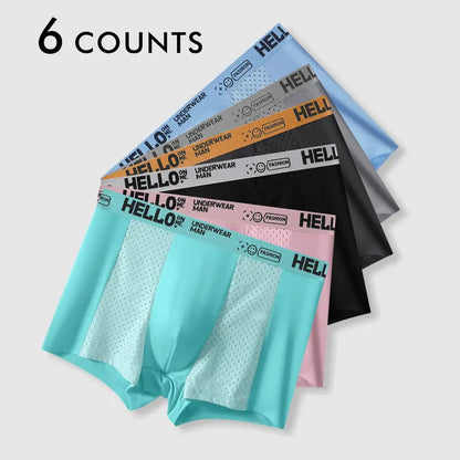 Men’s Breathable Boxer Briefs – Soft Stretch Everyday Underwear