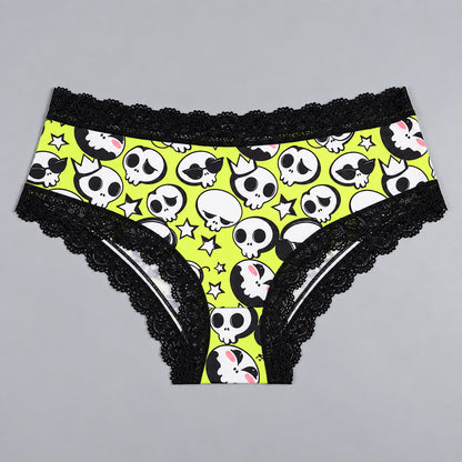 New Arrival Soft Halloween Lace Panties