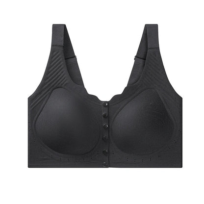 Plus Size Wireless Front-Close Comfort Jelly Bra