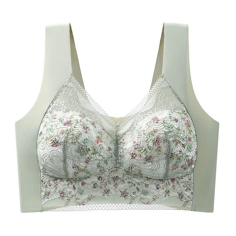 💕Women’s Floral Lace Wireless Stretch Bralette