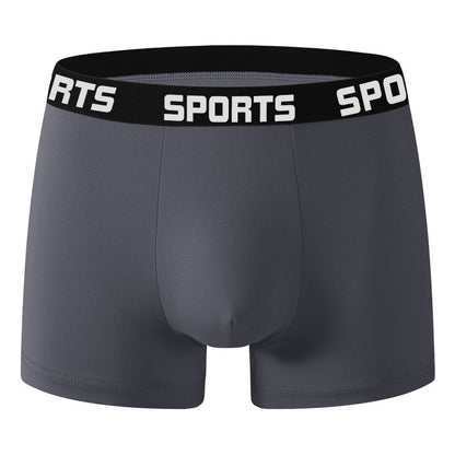 Men’s Athletic Boxer Briefs – Lightweight Breathable Stretch Underwear