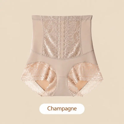 High Waist Lace Tummy Control Briefs