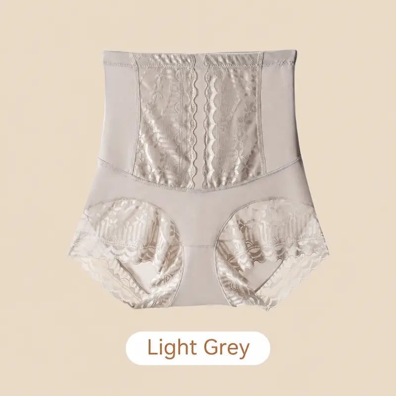 High Waist Lace Tummy Control Briefs