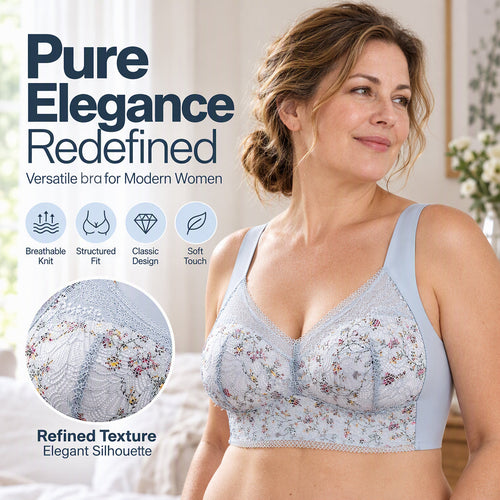 💕Women’s Floral Lace Wireless Stretch Bralette