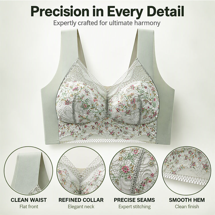 💕Women’s Floral Lace Wireless Stretch Bralette
