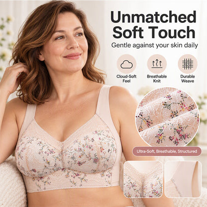💕Women’s Floral Lace Wireless Stretch Bralette